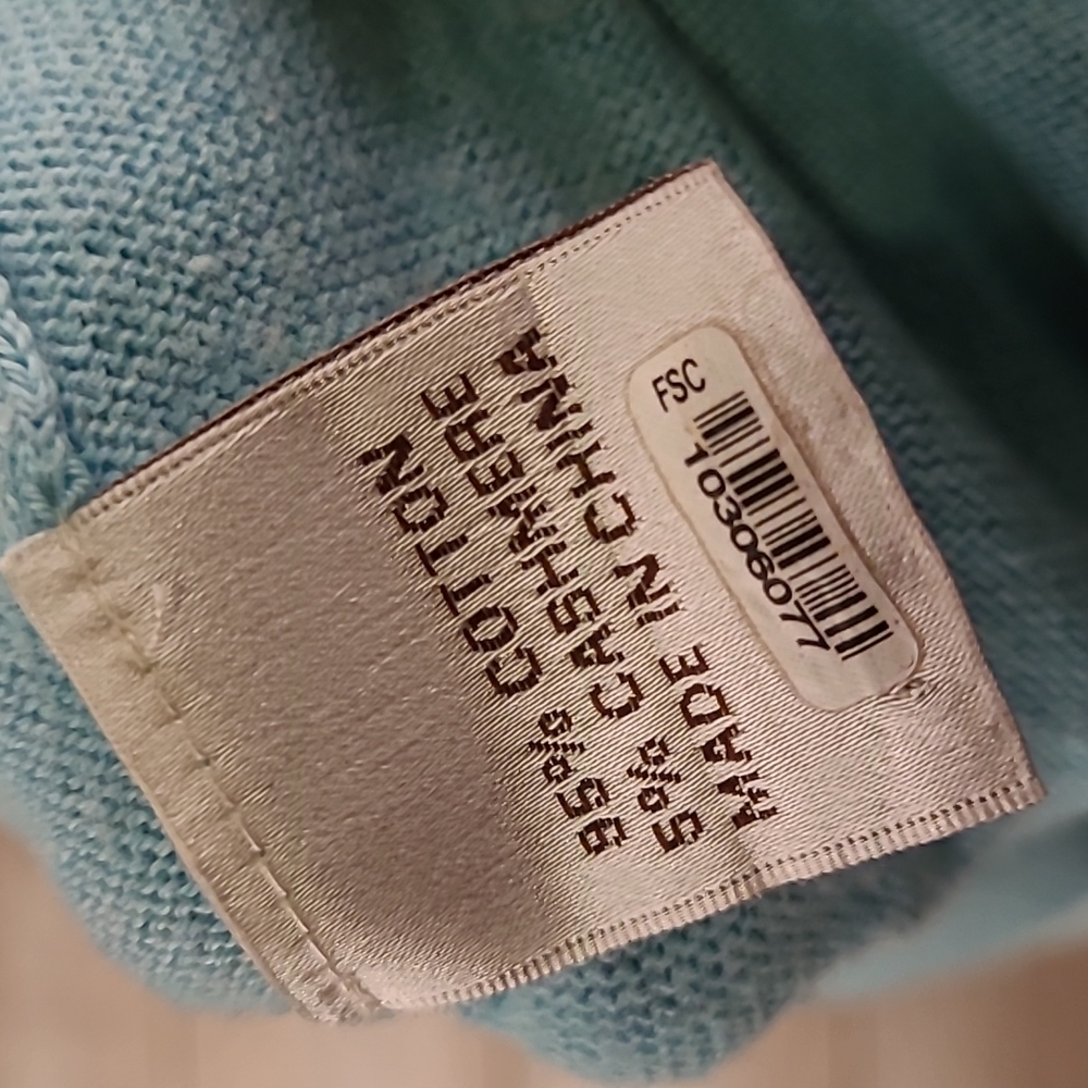 Peter Millar Light Blue Half Zip Pullover Cotton … - image 6